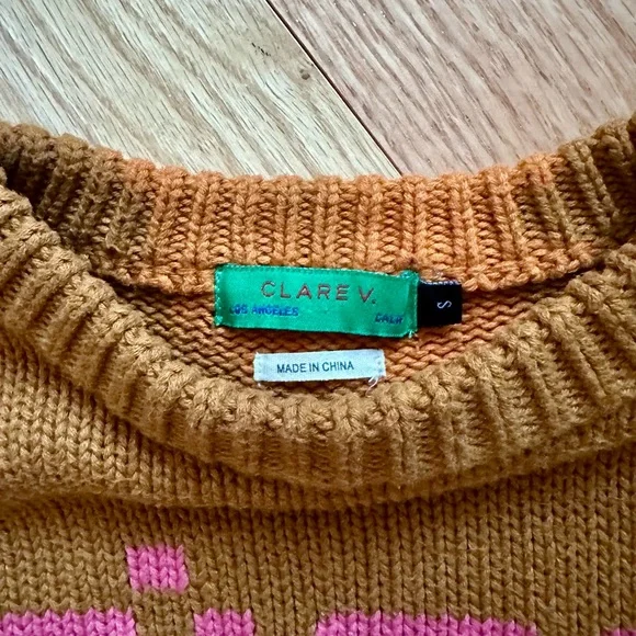 Clare V. “ĆIAO” Sweater ✨ - Picture 2 of 8